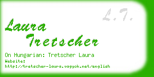 laura tretscher business card